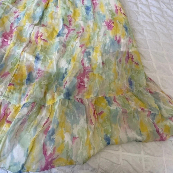 Anthropologie watercolor maxi dress - Picture 10 of 12